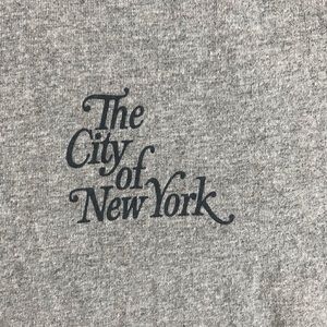 GREY ONLYNY CITY OF NEW YORK T SHIRT